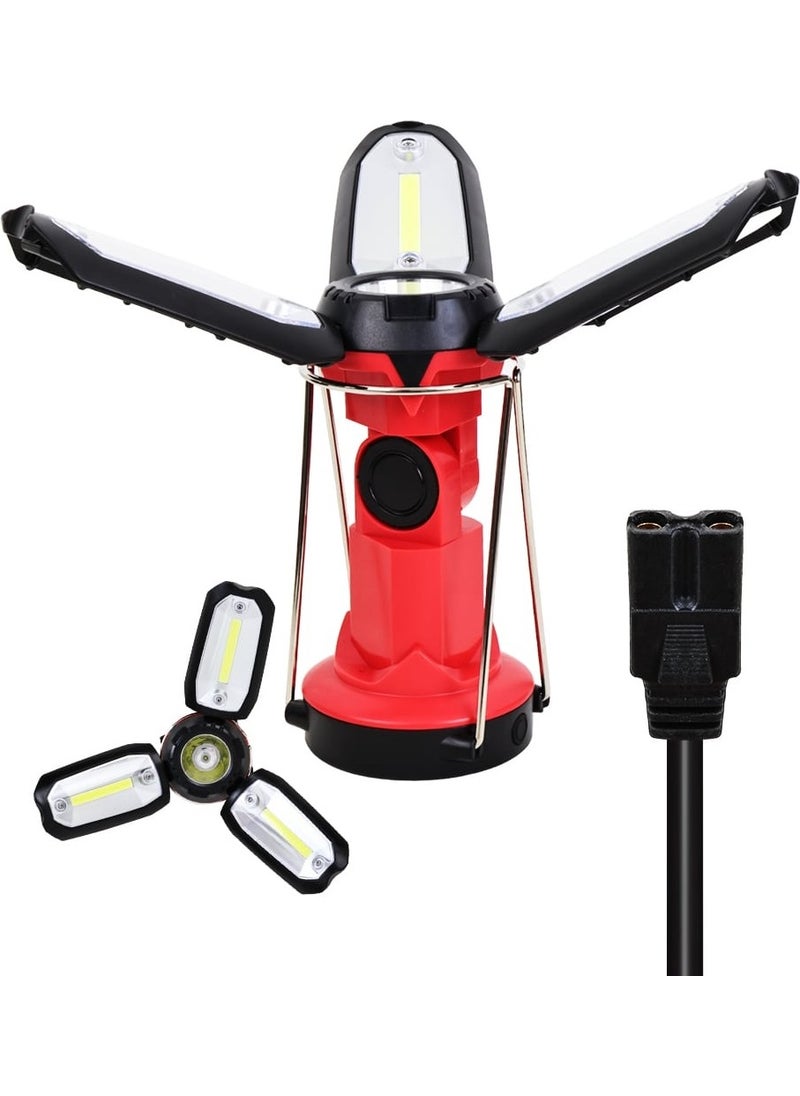 BYR Powermaster MX-8801 3xcob Led+ 3W LED Multifunctional Working - Camping Lamp [ tek]  - Image 1