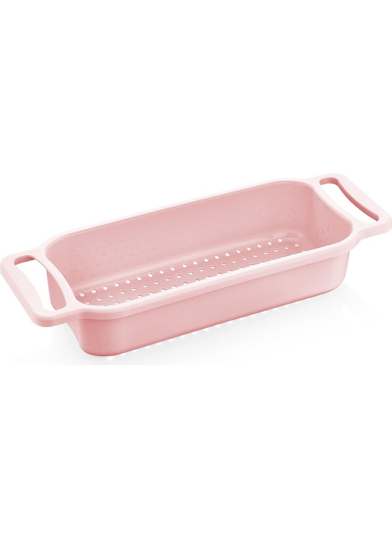 Freecook Freecok Sink Strainer Plastic Strainer Pink  - Image 1