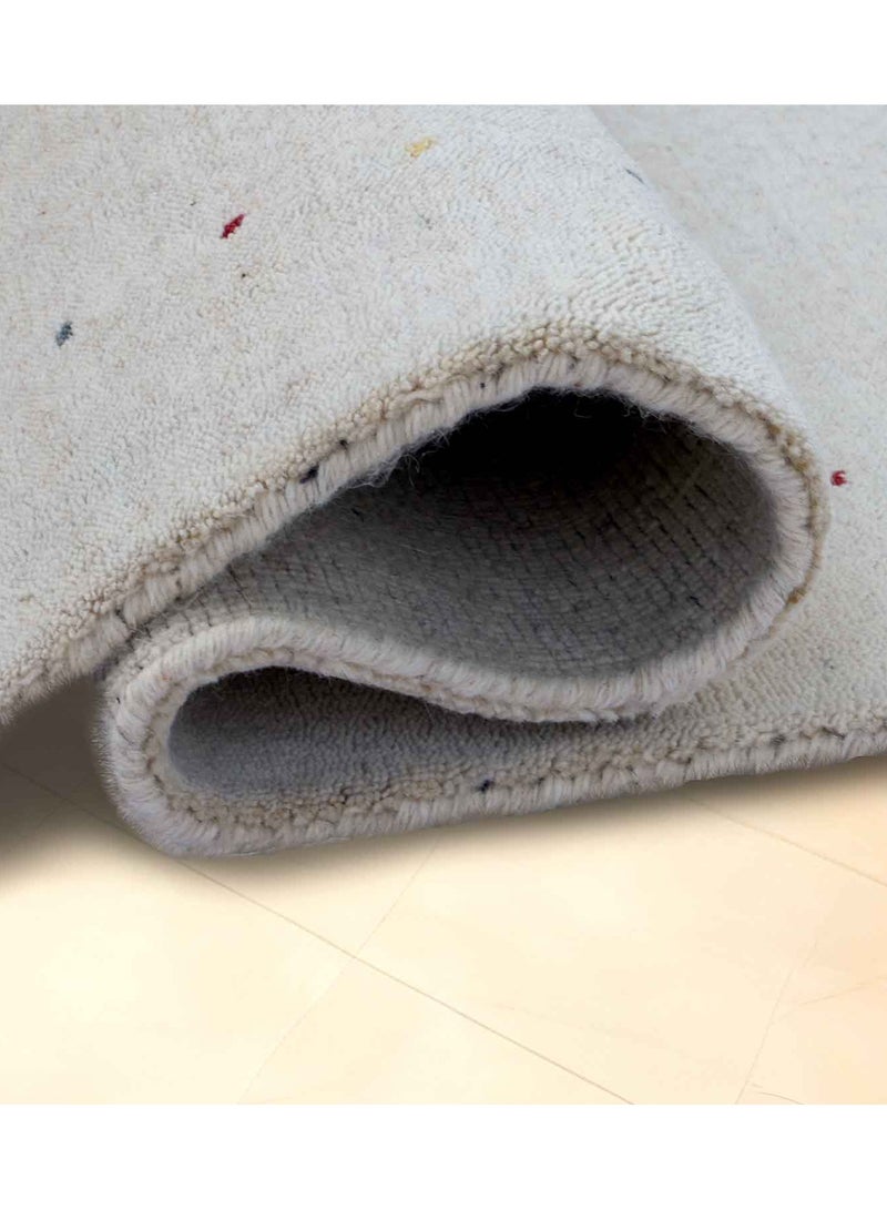 MANHATTAN WOOL RUG - 150X230 CM- IVORY - Image 3