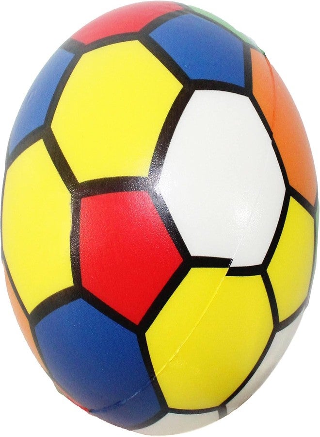 Canbee كرة قدم كانبي المنزلية للأطفال، كرة لعب ناعمة وخفيفة الوزن، آمنة للعب في الأماكن المغلقة، مناسبة لألعاب الكرات القابلة للنفخ في مدرسة بيتش بارك (3) - Image 1