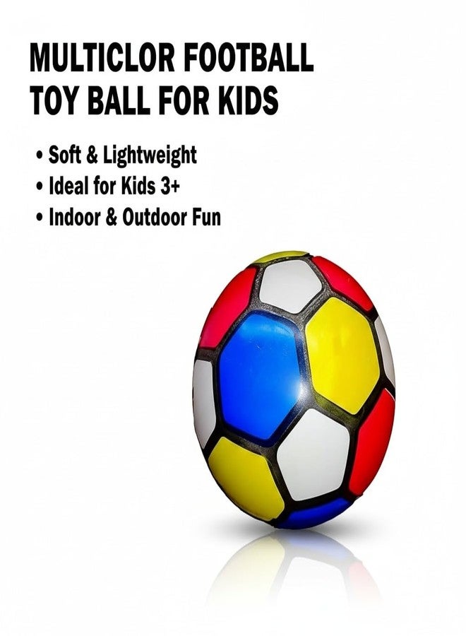 Canbee كرة قدم كانبي المنزلية للأطفال، كرة لعب ناعمة وخفيفة الوزن، آمنة للعب في الأماكن المغلقة، مناسبة لألعاب الكرات القابلة للنفخ في مدرسة بيتش بارك (3) - Image 2