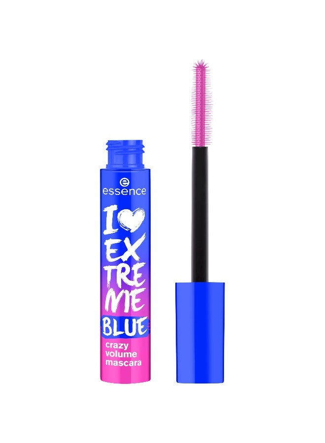 Essence I Love Extreme Blue Crazy Volume Mascara - Image 1