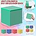 Lunmon 4 Pcs 4 5 Inch Large DIY Pocket Dice Foam Stacking Blocks Education Learning Playing Cubes Teaching Tools for Early Education Activities - Image 4