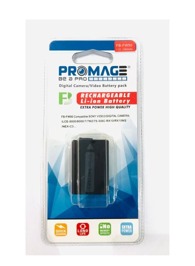 Promage Battery For Sony FW50 plus - Image 2
