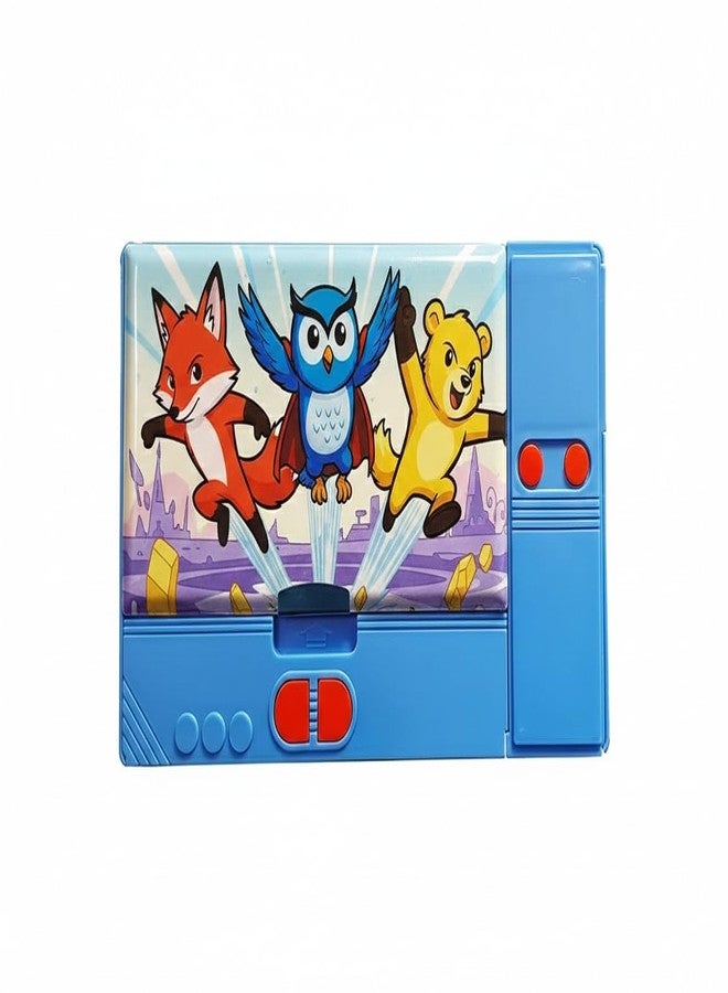YBN Plastic Box - Jumbo Size Multi-Functional Super Hero Cartoon Theme Pencil Box Geometry Box with Integrated Sharpner for Boys Girls Kids (Superhero) - Image 3