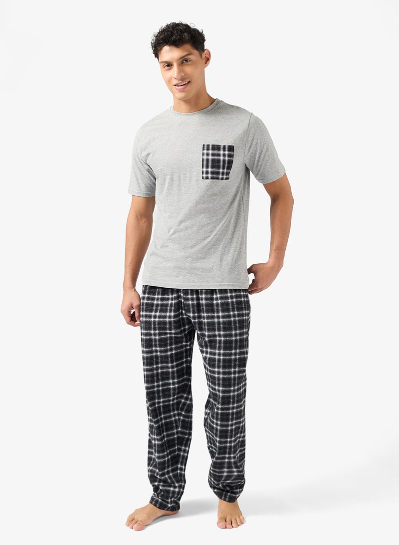 روبرت وود طقم بيجامة تي شيرت وبنطلون - Image 5