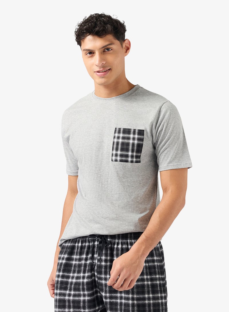 روبرت وود طقم بيجامة تي شيرت وبنطلون - Image 3