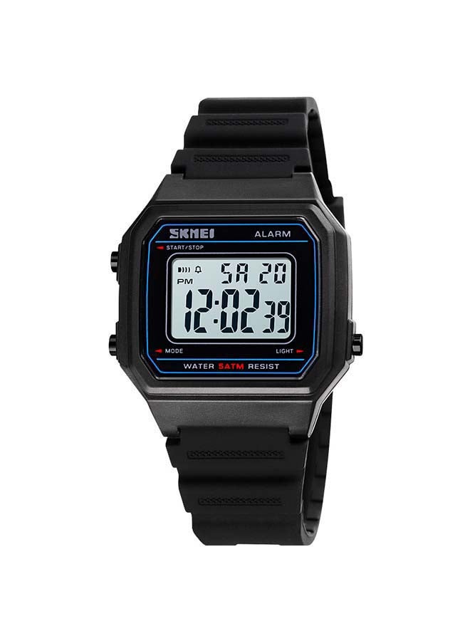 Men's 1698 Square Digital Luminous 5 ATM Waterproof Luxury Sport smart Wrist Watch - Image 1