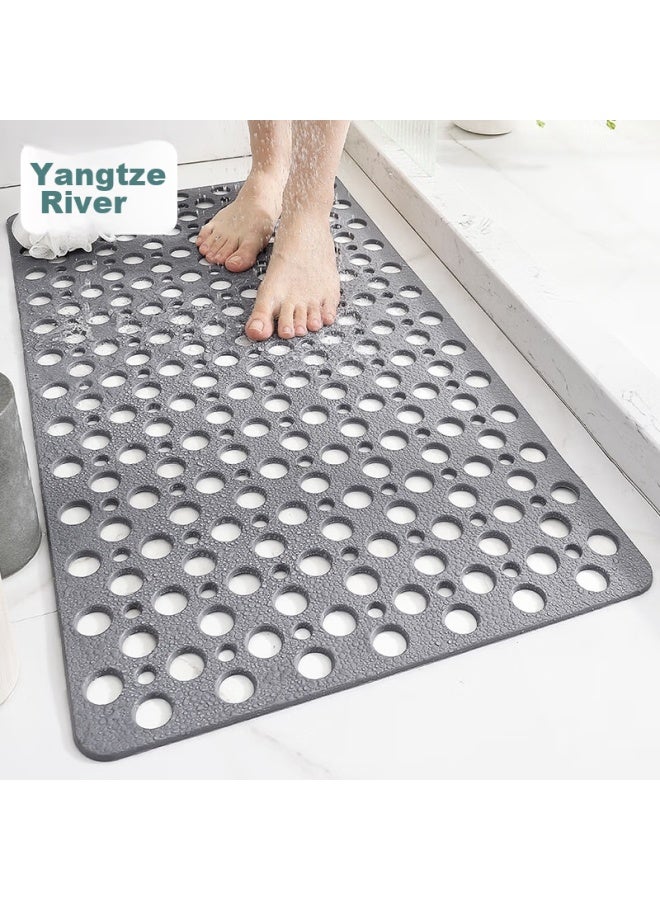 Dajiang Bathroom Non-slip Mat, Elderly Bathing Anti-fall Floor Mat, Shower Room Foot Mat, Bathroom Non-slip Mat, 43x75cm - Image 1