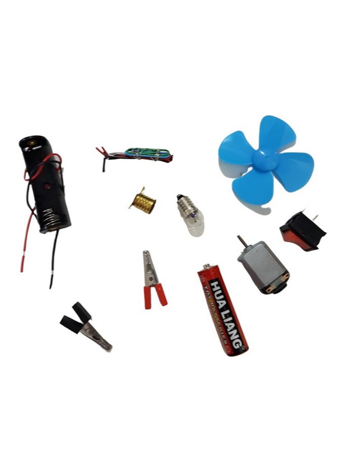 Simple electrical circuit to produce light and movement - Image 2