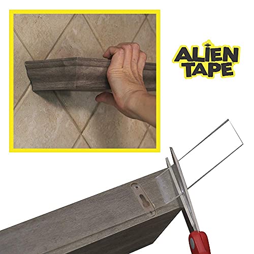 ALIEN TAPE Double Sided Tape Heavy Duty, Nano Tapes, Double Sided Mounting Tape, Heavy Duty Double Sided Tape for Walls, Wall Tape, Clear Adhesive Tape for Poster Photo Décor As Seen on TV 10 Feet - Image 5