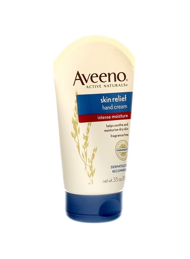 Aveeno Skin Relief Intense Moisture Hand Cream - 3.5 Oz ( Pack of 2 ) - Image 1