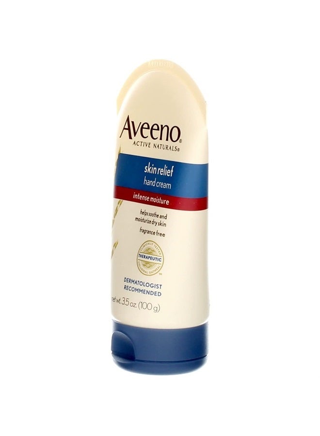 Aveeno Skin Relief Intense Moisture Hand Cream - 3.5 Oz ( Pack of 2 ) - Image 2