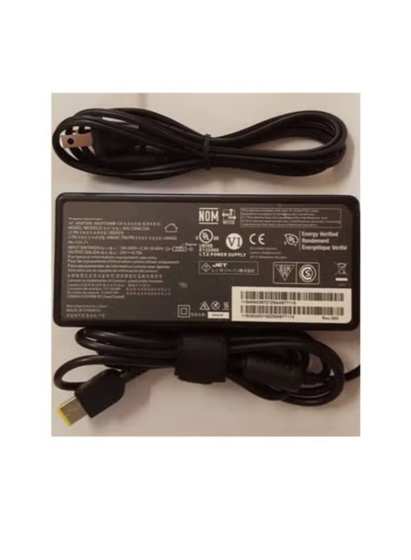 Terabyte Laptop Power  AC Adapter Charger 45N0361 20V 6.75A 135W - Image 2