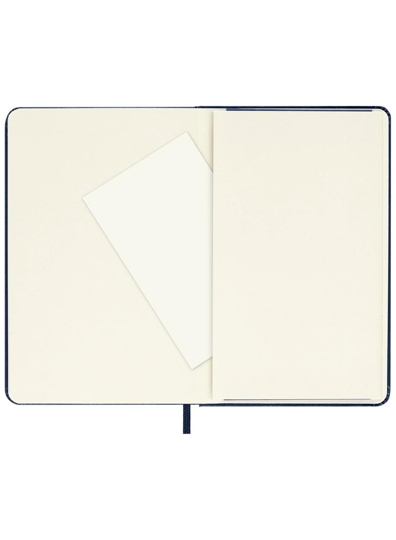 MOLESKINE 1-Piece Classic Pocket Size Hard Cover Plain Notebook 9x14cm Size Saphire Blue - Image 5