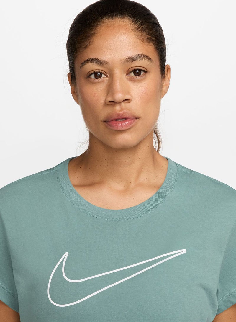 Nike Nsw Club Hybrid Logo T-Shirt - Image 3