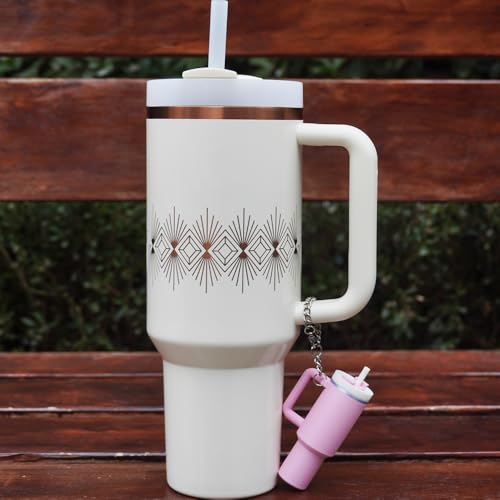 Dreamfocus Mini Cup Keychain Charms for Stanley 40 oz Tumbler Handle - Image 2