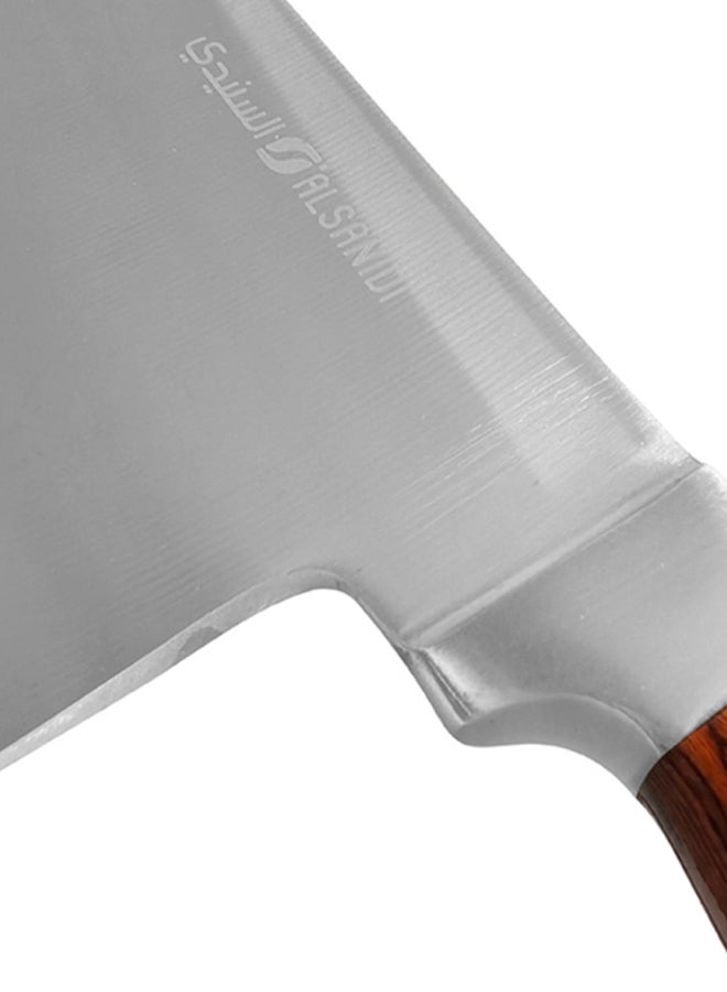 AL SANIDI Stainless steel cleaver, Meat cleaver, Silver, Size 7 inch - Image 4