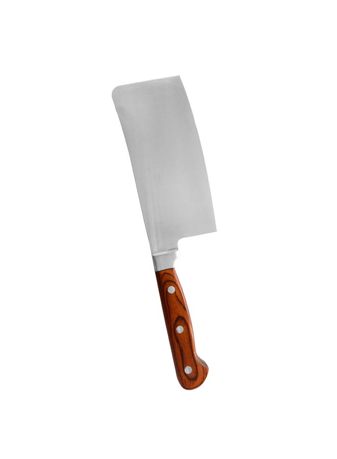AL SANIDI Stainless steel cleaver, Meat cleaver, Silver, Size 7 inch - Image 2