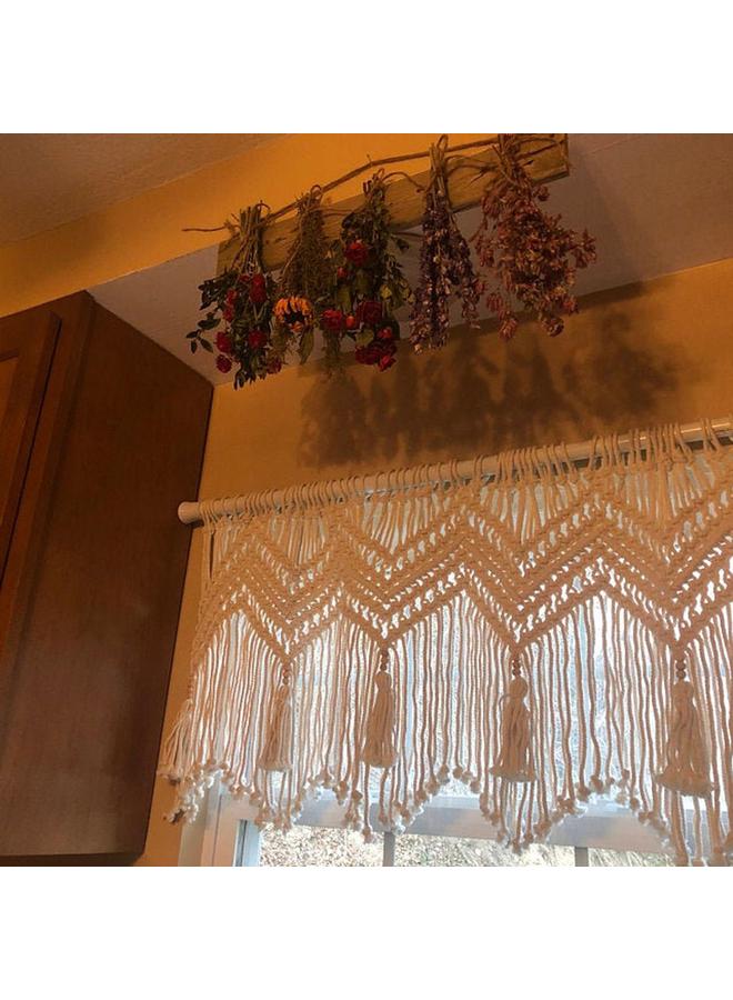 Bluejw Homestay Room Decoration Cotton Rope Woven Curtain Curtain Tapestry Handmade Wall Decoration Wall Hanging Bohemian Style New Style - Image 5