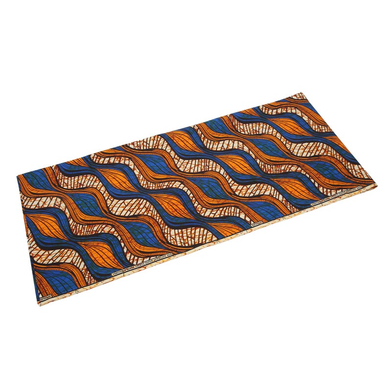 6 Yards African Polyester Wax Prints Fabric Various Colorful Patterns Geometric Pattern Polyester Farbic for DIY Dresses FP6233 - Image 3