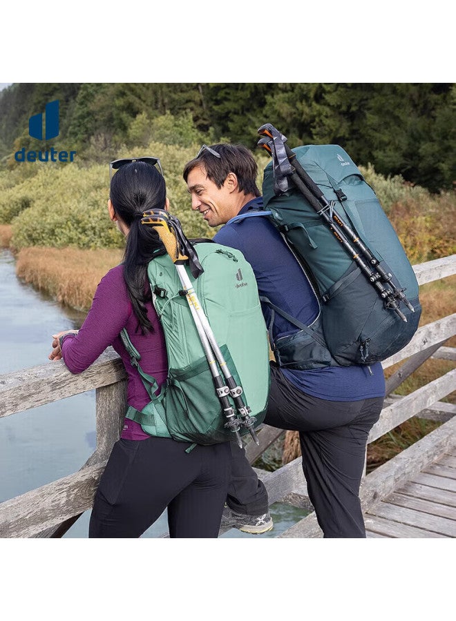 Deuter Hiking Backpack, Forda Men's Outdoor Large Capacity Backpack, Trekking Travel Bag In Atlantic Blue - 26l