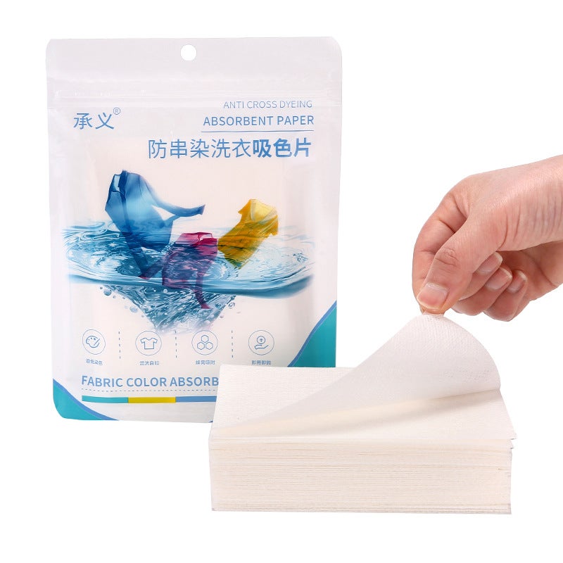 Anti-Dyeing Laundry Sheets, Color-Absorbing Sheets For Washing Machines, Anti-Color Transfer Sheets, Color Protection, Non-Fading - Image 4