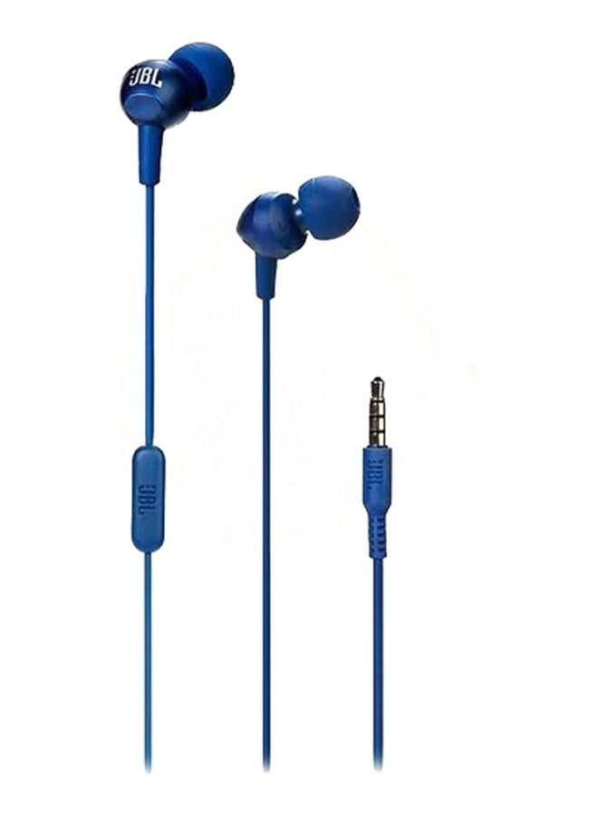 JBL Renewed - C200Si In-Ear Headphones With Mic For Android Ios blue - Image 5