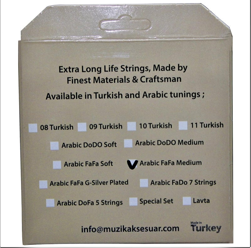 Aurora Premium Oud Strings - Fa Fa Tuning - Image 3