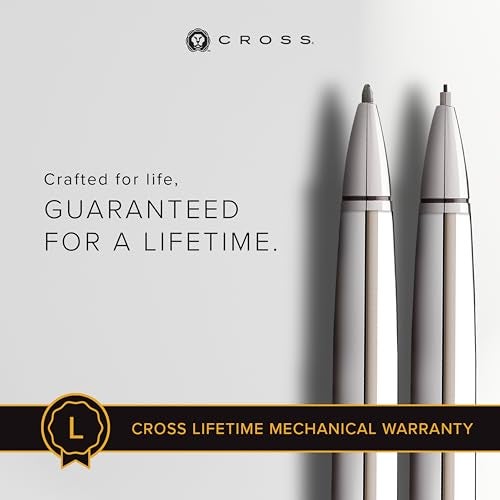 Cross Coventry Polished Chrome Pen and Pencil Gift Set - Image 3