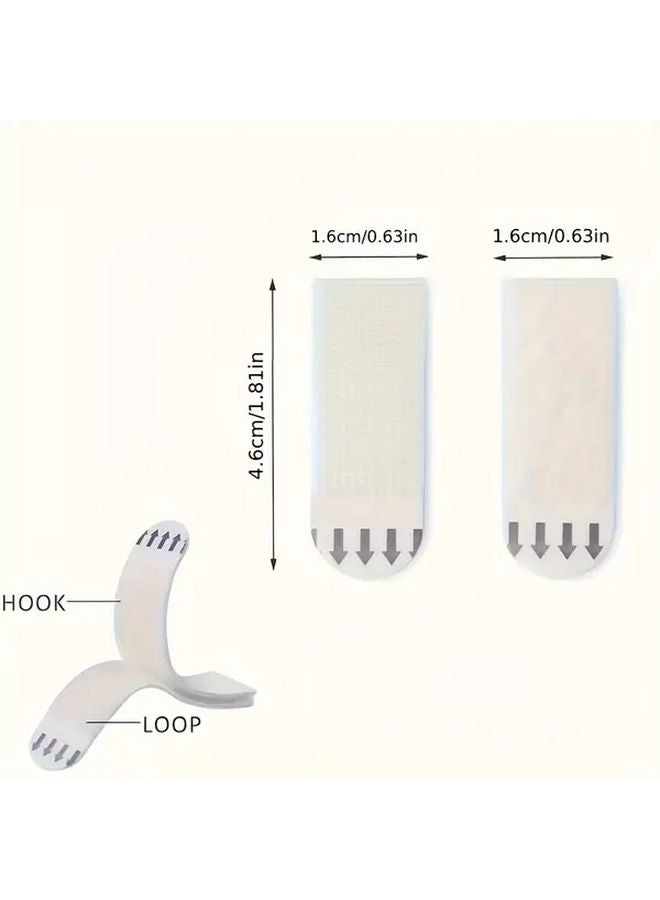 72pcs Traceless Removable Tape Frame Stickers Double Sided Hanging Photo Magic Clips - Image 3