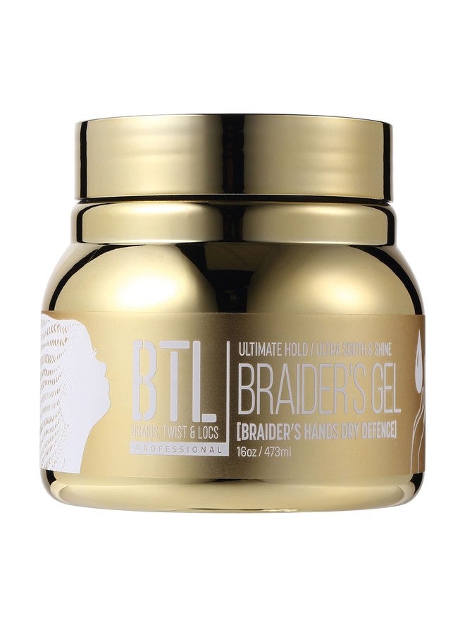BTL Braider's Hands Dry Defense Ultimate Hold Conditioning Gel 16 OZ BTLG04-16 0 - Image 1