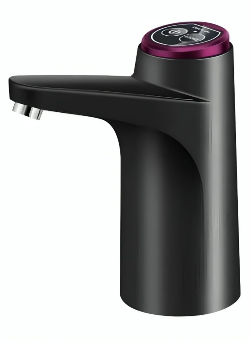 تنم مضخة مياه كهربائية قابلة لإعادة الشحن لعبوات المياه سعة 5 جالون – تشغيل بلمسة واحدة - Image 1