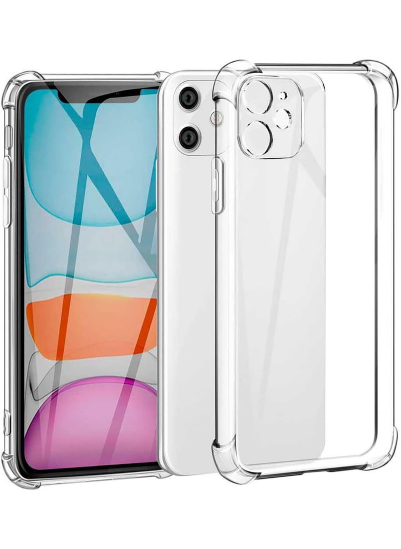 Generic - Clear Case, for iPhone 12 and iPhone 12 Pro Anti-Yellow Slim Protective Case, Shock-Absorbing Case,Transparent TPU - Image 1