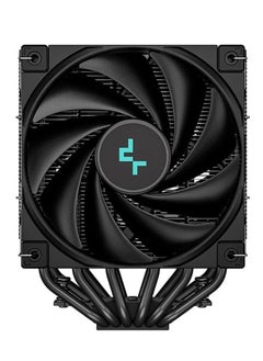 DEEPCOOL DeepCool AK620 ZERO Dark All Black Edition CPU Cooler 500-1850 RPM Fan Speed 68 99 CFM Airflow Fluid Dynamic Bearing 260W Power LGA2066/2011-v3/2011/AM5/AM4 Black R-AK620-BKNNMT-G-1  - Image 5