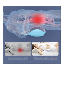 Adjustable 3D Lumbar Support Pillow for Sleeping, Lower Back Pain Relief, Sciatic Nerve Support, Ideal for Side Sleepers and Pregnancy Comfort - pzsku/Z349CD74D250574A954ABZ/45/_/1722851431/3651c9ed-45dd-4262-a817-6af611464adf