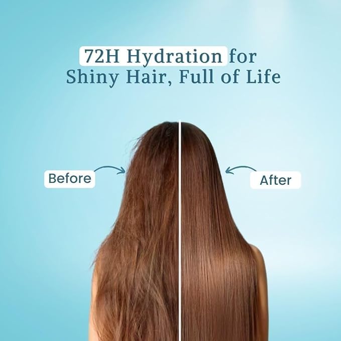 SNEIRA Hydrating Conditioner 900 ml 72HR Hair Smoothing for Frizz ControlHelps Repair Split Ends Bouncy Hair Full of Life Smooth Silky Hair For Men Women Silicone Sulphate Paraben free - Image 2
