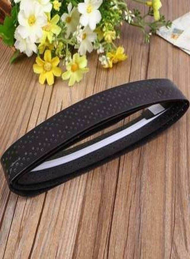 Vils Anti-Skid EVA Sweat Absorb Badminton Racket/Racquet OverGrip Tape (Black) - Image 4