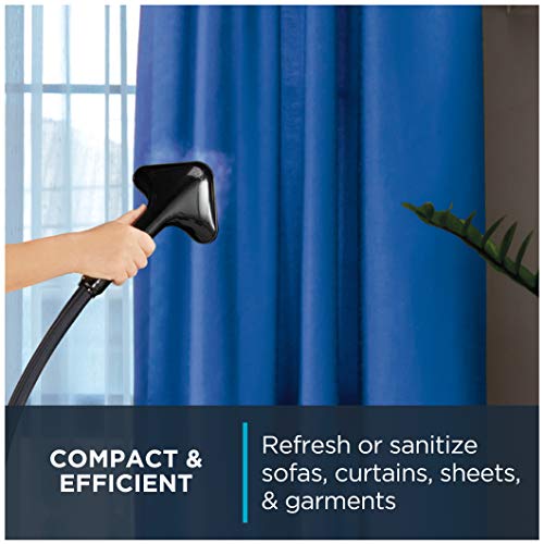 Rowenta, Steamer for Clothes, Pro Style Full Size Steamer with 45 second heat-up & Removable 50 oz Water Tank, 1500 Watts, Included Clips to Hang Clothes, Ironing, Black Clothes Steamer, IS2461 - Image 5
