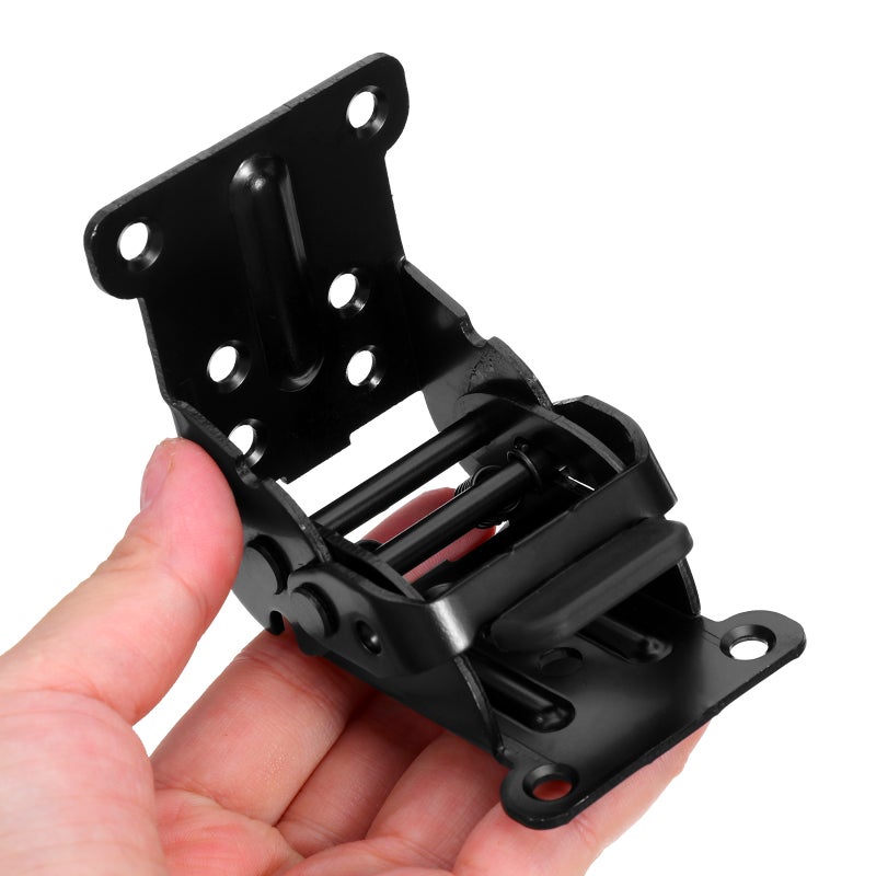 4pcs Folding Table Hinges: Heavy Duty Locking Hinges - Adjustable Angle Folding Bracket - Space Saving Furniture Hardware for Tables Shelves Workbenches - Image 4