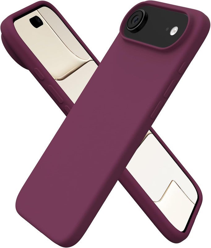 Unipha iPhone 17 Air Silicone Case Burgundy - Image 1