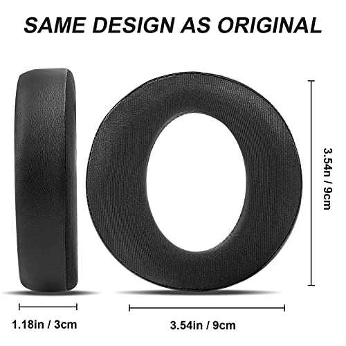 G GVOEARS Ear Pads Cushions Replacement for Sony PlayStation 5 PS5 Pulse 3D Wireless Headset, GVOEARS Upgrade Ear Cups Accessories for Sony PS5 (Cooling-Gel Black) - Image 3