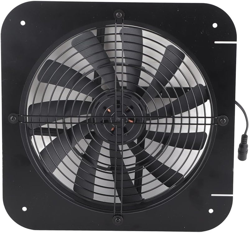 18V 100W Solar Attic Vent Fan With Monocrystalline Panel For House RV Chicken Coop - Image 3