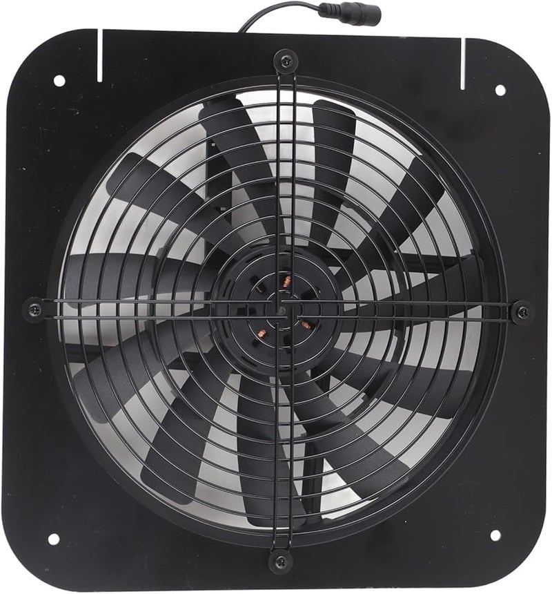 18V 100W Solar Attic Vent Fan With Monocrystalline Panel For House RV Chicken Coop - Image 4