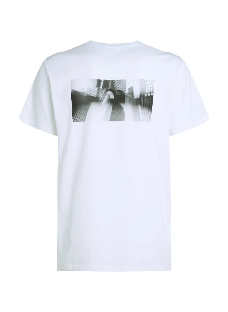 Calvin Klein Jeans City Grid Crew Neck T-Shirt