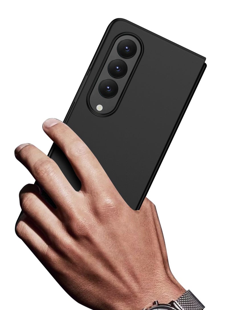 LEEKA Z Fold 4 Luxury Case Slim Flip Full Cover Case Anti-knock Plastic Matte Hard Cover For Samsung Galaxy Z Fold 4 - Image 2
