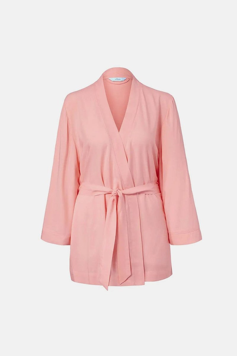 Tchibo Women Long Sleeve Kimono, Apricot  - Image 3