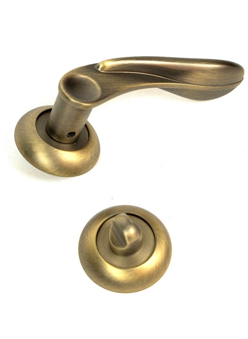 Siag Rosetta Bathroom Door Handle Q05-604 - Image 3