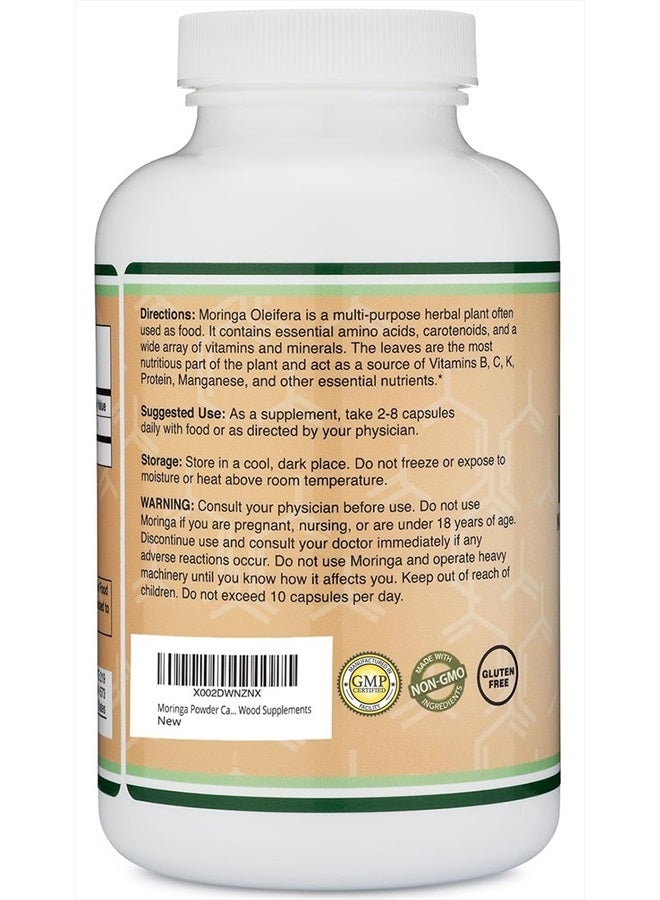 Double Wood Supplements Lactation for Increased Breast Milk - Moringa Vegan Superfood for Breastfeeding Lactation Support (More Effective Than Lactation Cookies) for Breast Milk Supply Boost by - Image 2