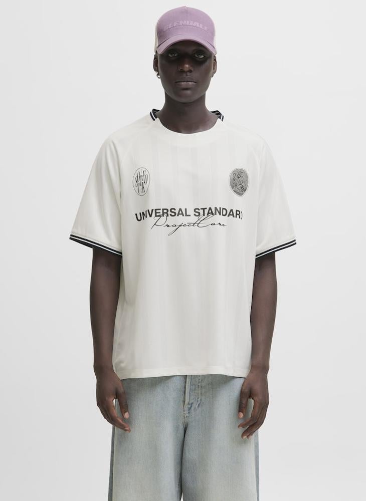 جاك اند جونز تيشيرت كرة قدم كلاسيكي - Image 1